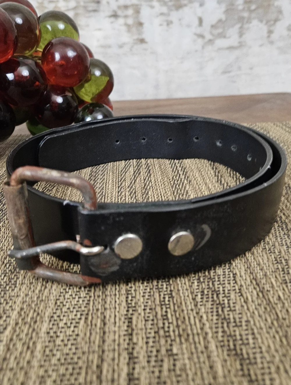 Vintage 1990s Hot Topic Belt Custom DIY Post Apocalyptic 34
